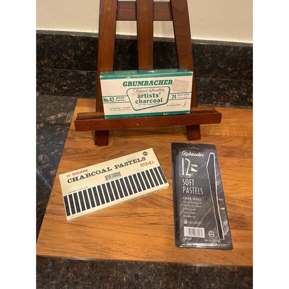 3 box charcoal art supply set - Picture 2 of 6